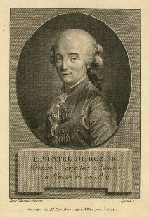 Jean-François Pilâtre de Rozier - 1er Navigateur